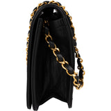 Chanel Quilted Lambskin 24K Gold Single Flap Shoulder Bag