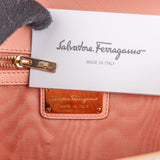 Salvatore Ferragamo Saffiano Leather Vara Bow Flap Crossbody Bag