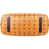 MCM Monogram Visetos Liz Shopper Tote Shoulder Bag