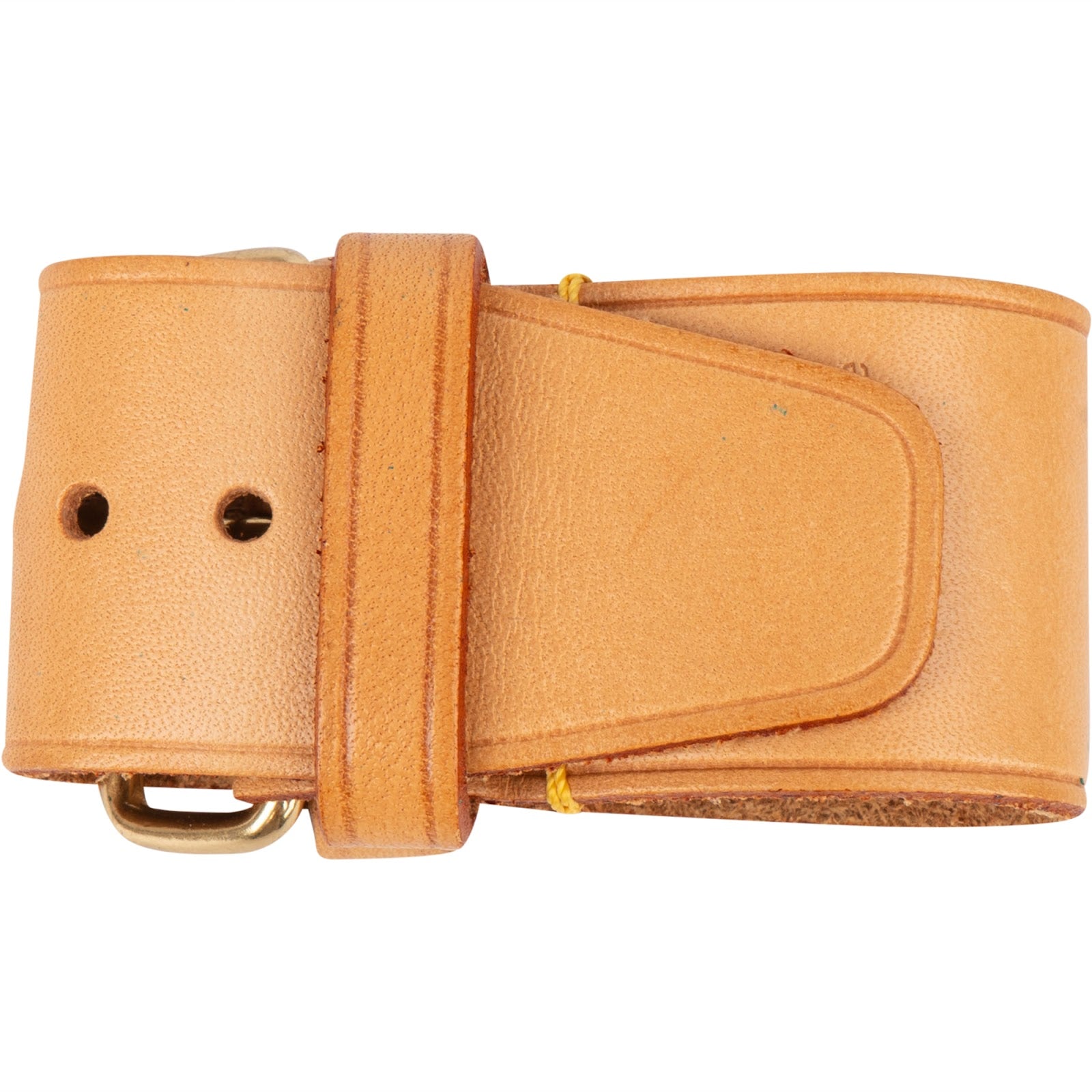 Louis Vuitton Vachetta Leather Grip Griffklammer - vintageandkickz