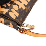 Louis Vuitton Limited Monogram Graffiti Pochette Accessoires Handbag
