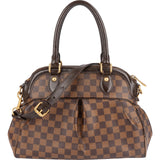Louis Vuitton Monogram Damier Ebene Canvas Trevi PM Handbag - vintageandkickz