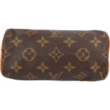Louis Vuitton Monogram Canvas Mini Speedy Crossbody Handbag