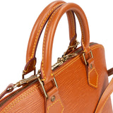 Louis Vuitton Brown Epi Leather Alma PM Handbag