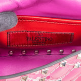 Valentino Garavani Ombre Quilted Patent Leather Rockstud Spike Small Crossbody Bag