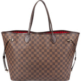Louis Vuitton Monogram Damier Ebene Neverfull GM Shoulder Bag