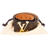 Louis Vuitton Monogram Canvas Pyramide LV Initials Belt (90 / 36) M9608