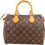 Louis Vuitton Monogram Canvas Speedy 25 Handbag