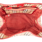 Burberry Coated Canvas Haymarket Check Canterbury Shoulder Bag