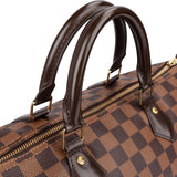 Louis Vuitton Monogram Damier Ebene Speedy 35 Handbag
