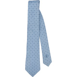 Louis Vuitton  Monogram Flower Tile Silk Tie Krawatte