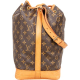 Louis Vuitton Monogram Canvas Sac Noé Grande Shoulder Bag