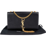 Yves Saint Laurent Grain de Poudre Kate Tassel Chain Crossbody Bag