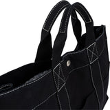 Hermès Classic Noir Canvas Fourre-Tout Tote Handbag