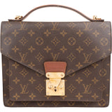 Louis Vuitton Monogram Canvas Monceau Handbag