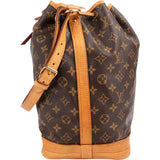 Louis Vuitton Monogram Canvas Sac Noé Grande Shoulder Bag