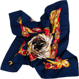 Hermès Chevaux de Trait Silk 90 Scarf Tuch