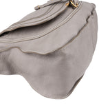 Chloé Grey Leather Marcie Handbag