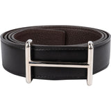 Hermés Reversible Leather Idem H d'Ancre Belt (110)