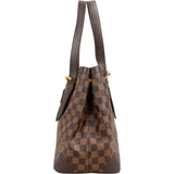 Louis Vuitton Monogram Damier Ebene Hampstead MM Shoulder Bag
