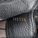 Louis Vuitton Noir Monogram Empreinte Leather Fascinante Crossbody Bag