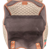 Gucci Monogram GG Supreme Web Tote Handbag