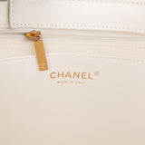 [Chanel Stitching Caviar Leather Small Bowling Handbag