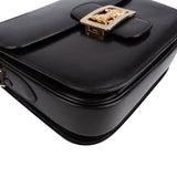 Celine Boxcalf Leather Horse Carriage Triomphe Shoulder Bag