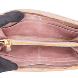 Miu Miu Vitello Matelassé Leather Zip Around Wallet
