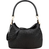 Bottega Veneta Intrecciato Leather Hobo Shoulder Bag