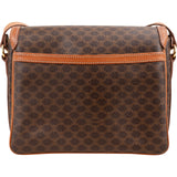Celine Macadam Monogram Canvas Messenger Crossbody Bag