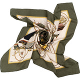 Hermès Voitures à Transformation Silk 90 Scarf Tuch
