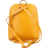 Louis Vuitton Yellow Epi Leather Gobelins Backpack