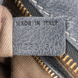 Chloé Noir Grained Calfskin Marcie Handbag