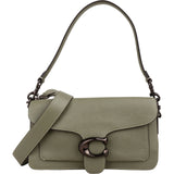 Coach Green Pebbled Leather Tabby Shoulder Crossbody Bag