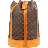 Louis Vuitton Monogram Canvas Randonnee GM Backpack Shoulder Bag