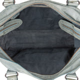 Balenciaga Petrol Leather City Handbag