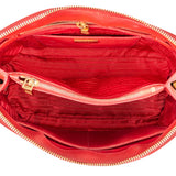 Prada Red Saffiano Leather Promenade Handbag