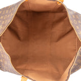 Louis Vuitton Monogram Canvas Keepall 55 Bandoulière Travel Bag
