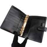 Louis Vuitton Noir Epi Leather Agenda MM Organizer