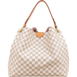 Louis Vuitton Monogram Damier Azur Canvas Delightful MM Shoulder Bag