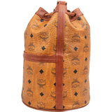 MCM Monogram Visetos Drawstring Bucket Crossbody Bag