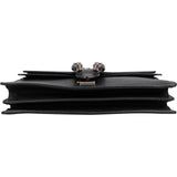 Gucci Grained Leather Crystal Dionysus Shoulder Bag