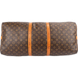 Louis Vuitton Monogram Canvas Keepall 60 Bandoulière Travel Bag