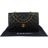 Chanel Quilted Lambskin Bicolor Double Flap Shoulder Bag