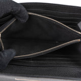 Hermès Noir Epsom Leather Kelly 20 Classic Wallet
