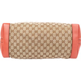 Gucci Monogram GG Canvas Large Bree Tote Shoulder Bag