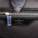 Louis Vuitton Noir Epi Electric Leather Brea MM Handbag