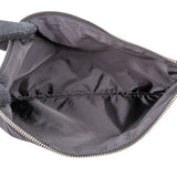 Prada Black Tessuto Triangle Pouch