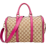 Gucci Monogram GG Boston Handbag - vintageandkickz